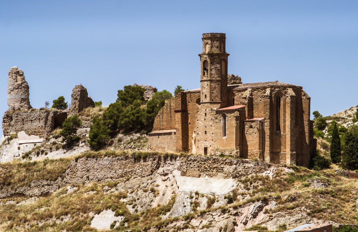 Castell de Castelló de Farfanya, Spain